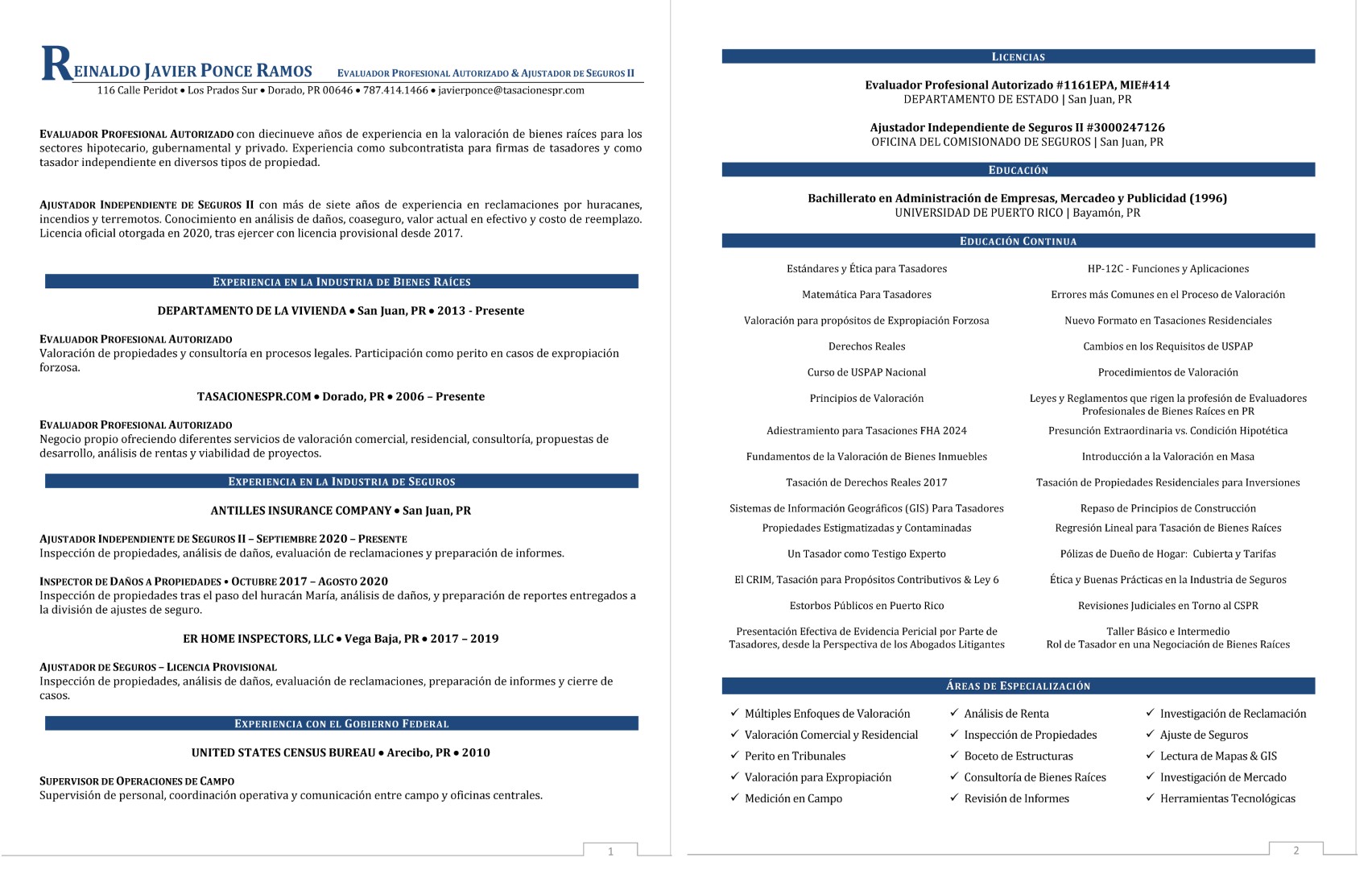 Resumé Completo